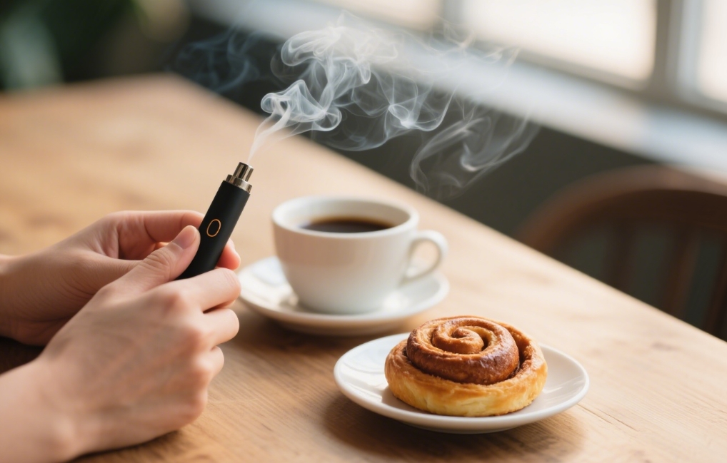 Teplo domova v oblaku pary: Čaro škoricového závinu v e-liquide pre e-cigarety